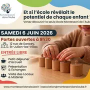 Portes ouvertes école Montessori dans l'Aube
