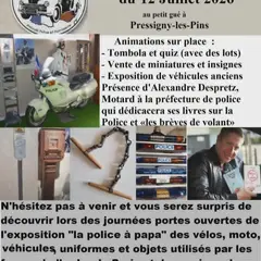Portes ouvertes expo La police à papa