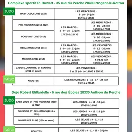 Portes ouvertes judo & taïso