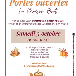 Portes ouvertes - Maison Bort, créatrice de bougies parfumées