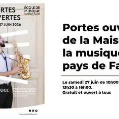 Portes ouvertes Maison de la musique du pays de Falaise