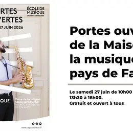 Portes ouvertes Maison de la musique du pays de Falaise