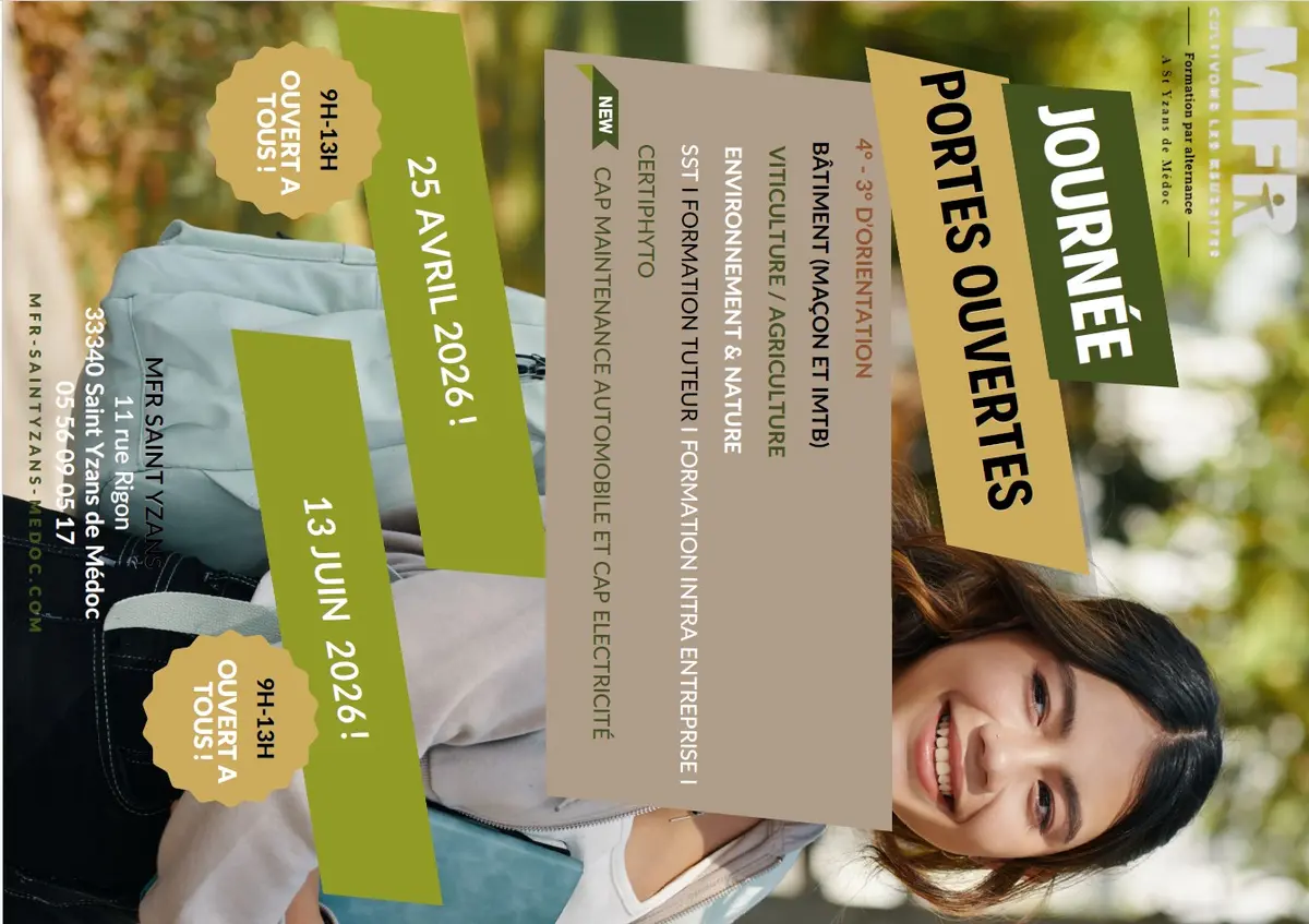 Portes Ouvertes MFR St-Yzans