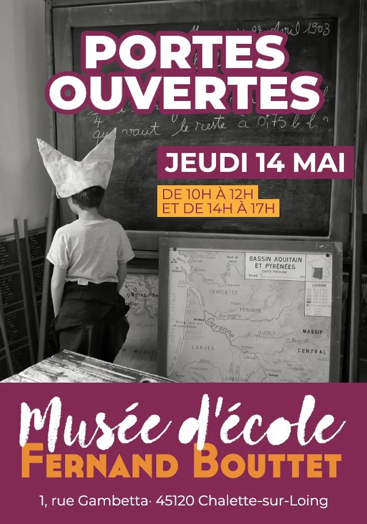 Portes ouvertes Musée d’école Fernand Bouttet