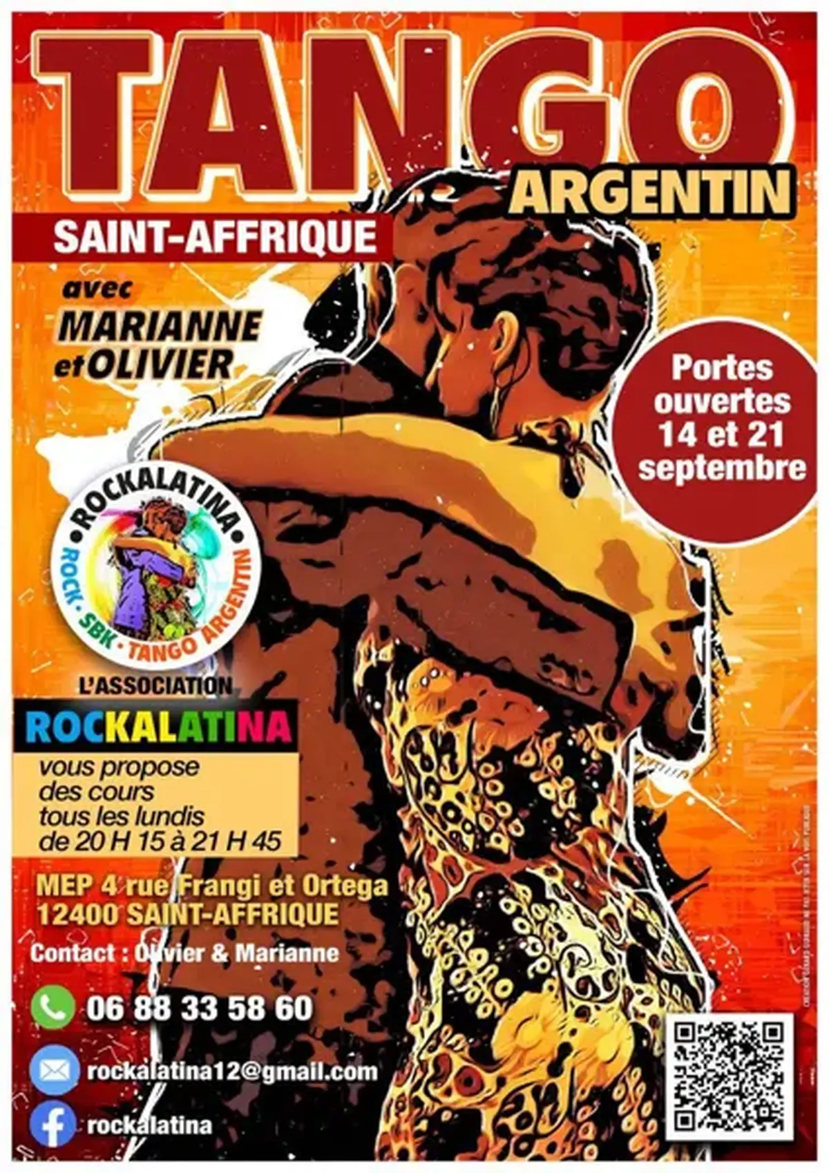 Portes ouvertes Tango Argentin