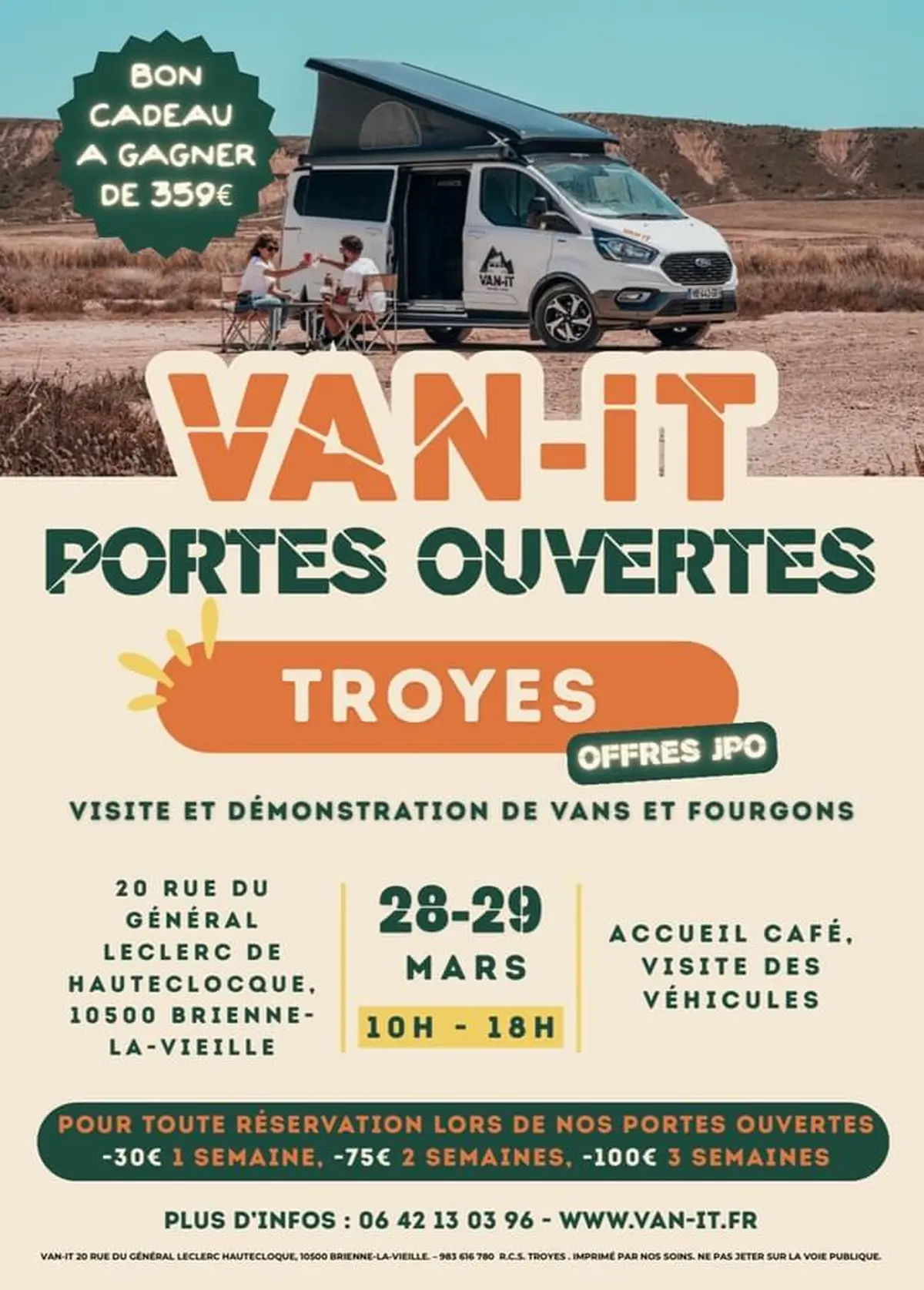 Portes ouvertes : Van-it