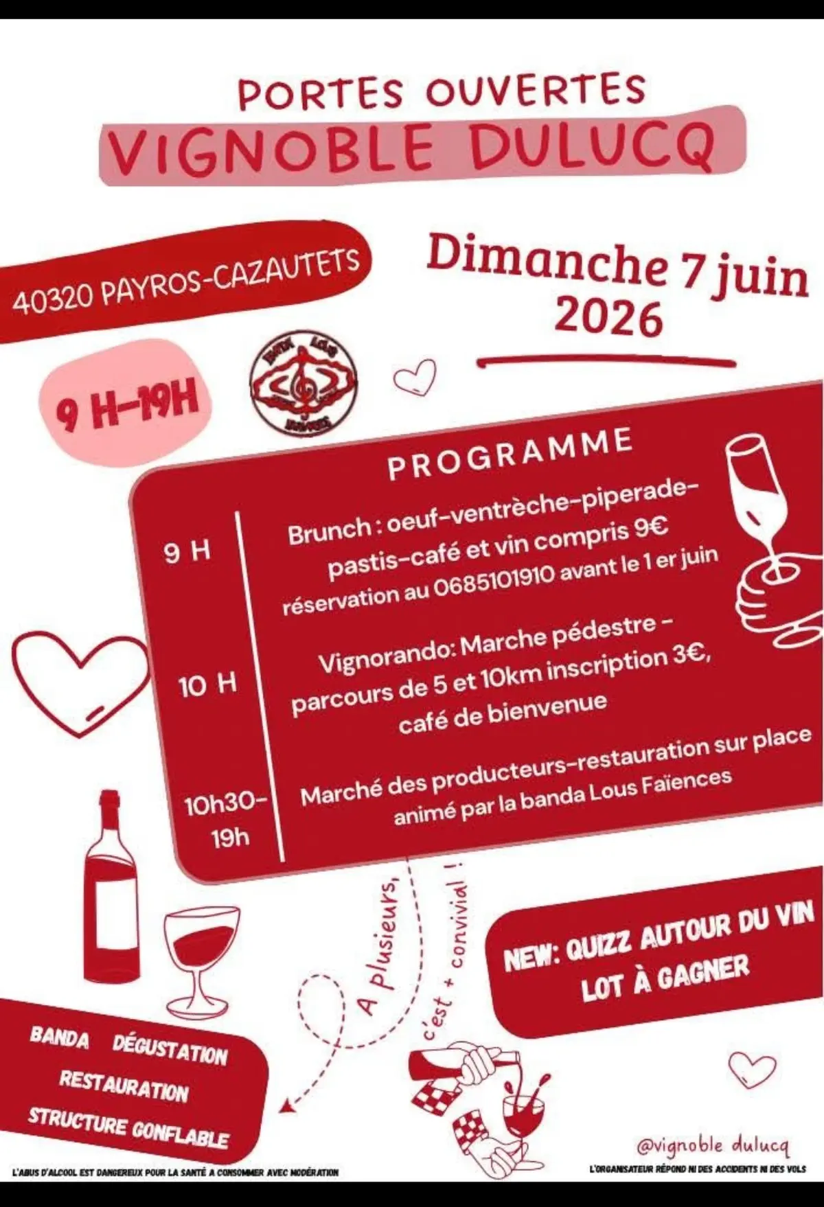 Portes ouvertes - Vignoble Dulucq