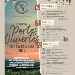Portes Ouvertes Vignoble Nicolas Therez