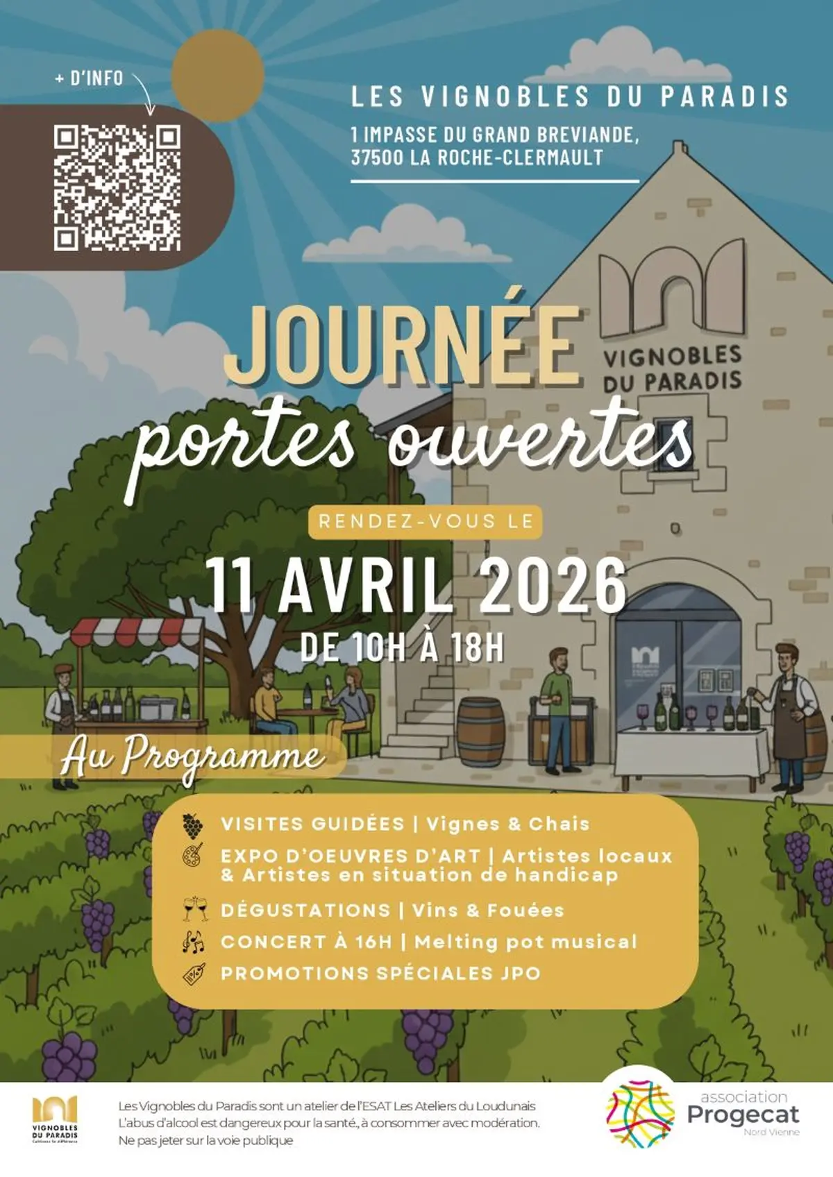 Portes Ouvertes : Vignobles du Paradis