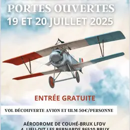 Portes ouverts plateforme aéronautique de Couhé-Brux et du Civraisien en Poitou