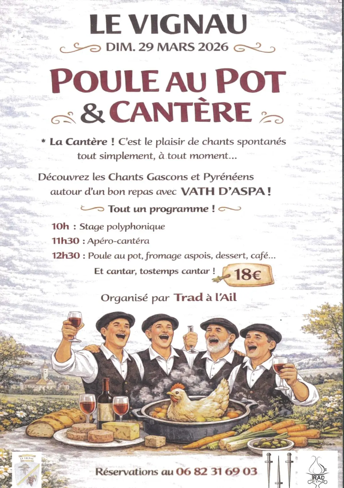 Poule au pot et Cantère