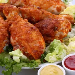 Poulet frit à la viennoise