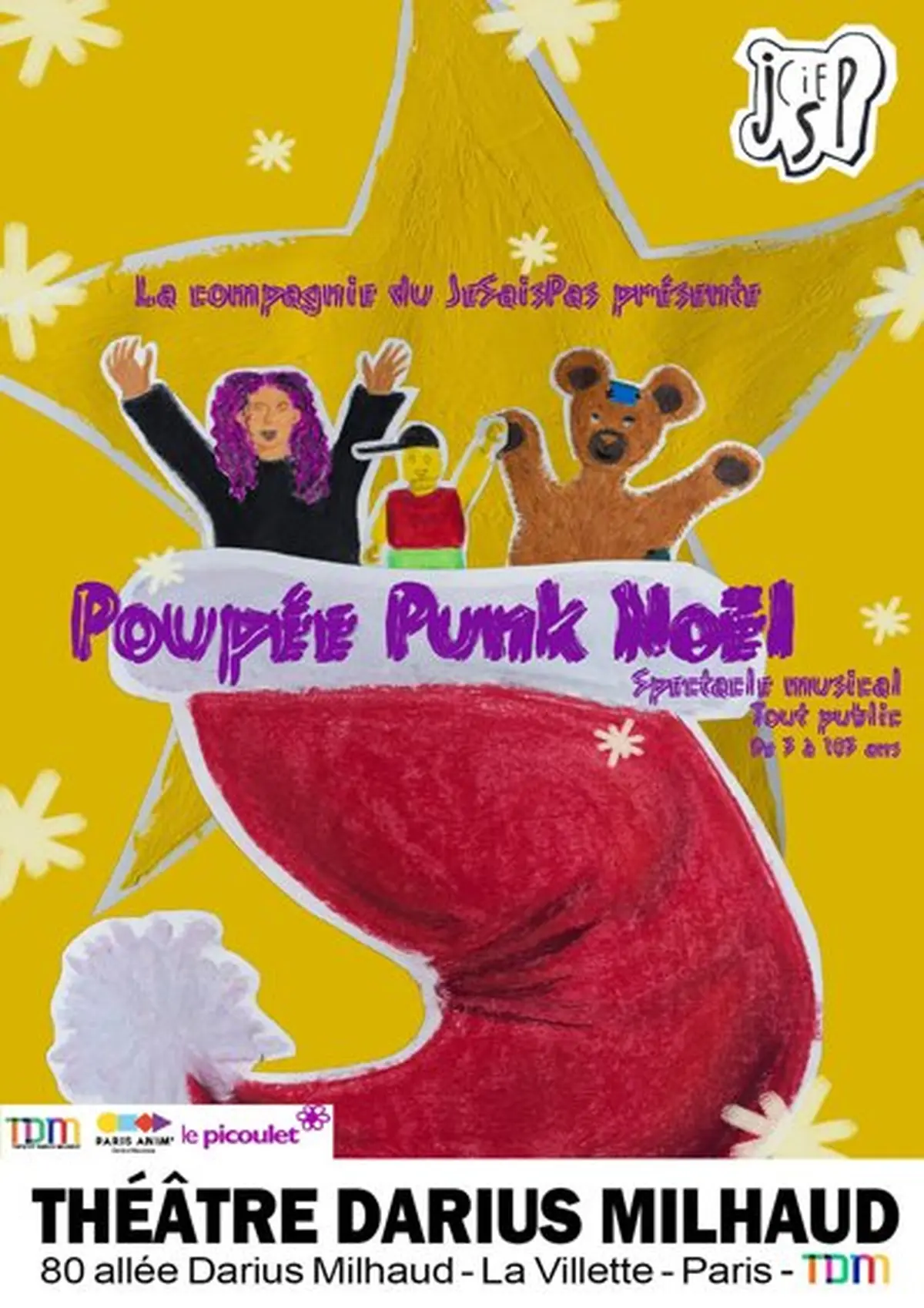 Poupée Punk Noël