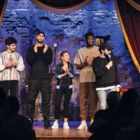 La troupe du Jamel Comedy Club, avec Jamel himself &copy; Thomas Raffoux