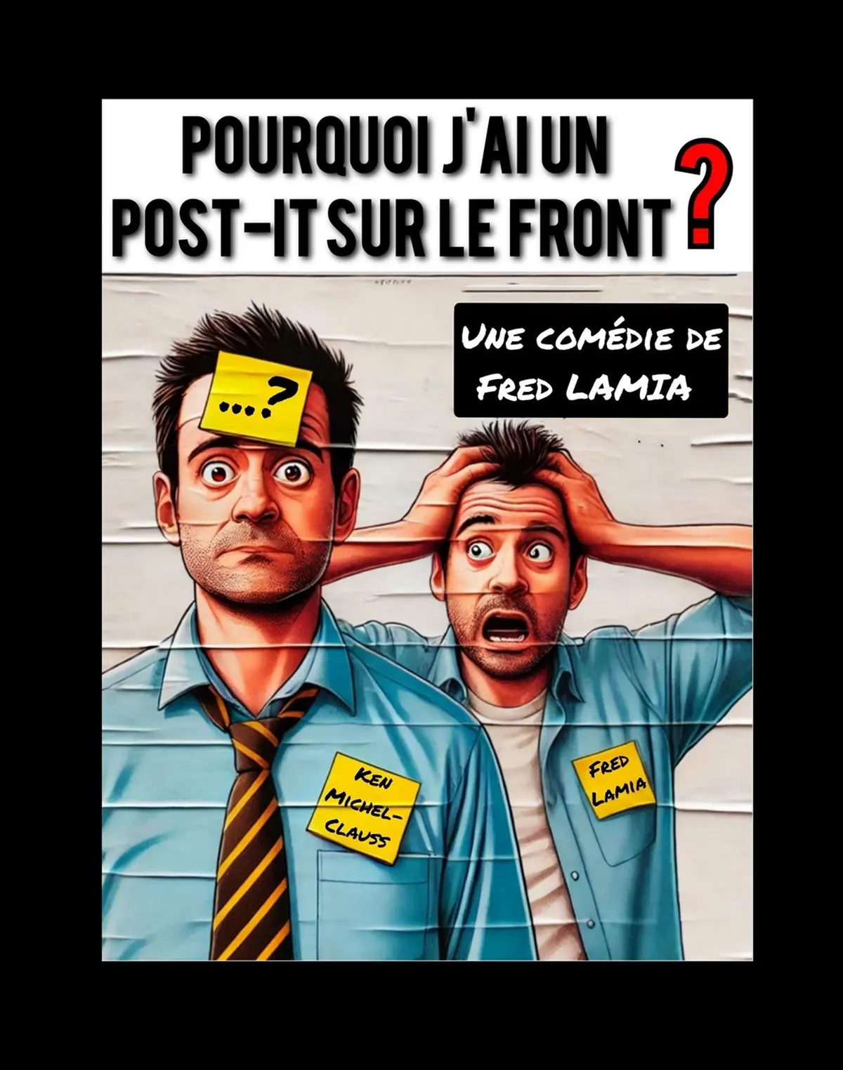 Pourquoi j'ai un post-it sur le front ?