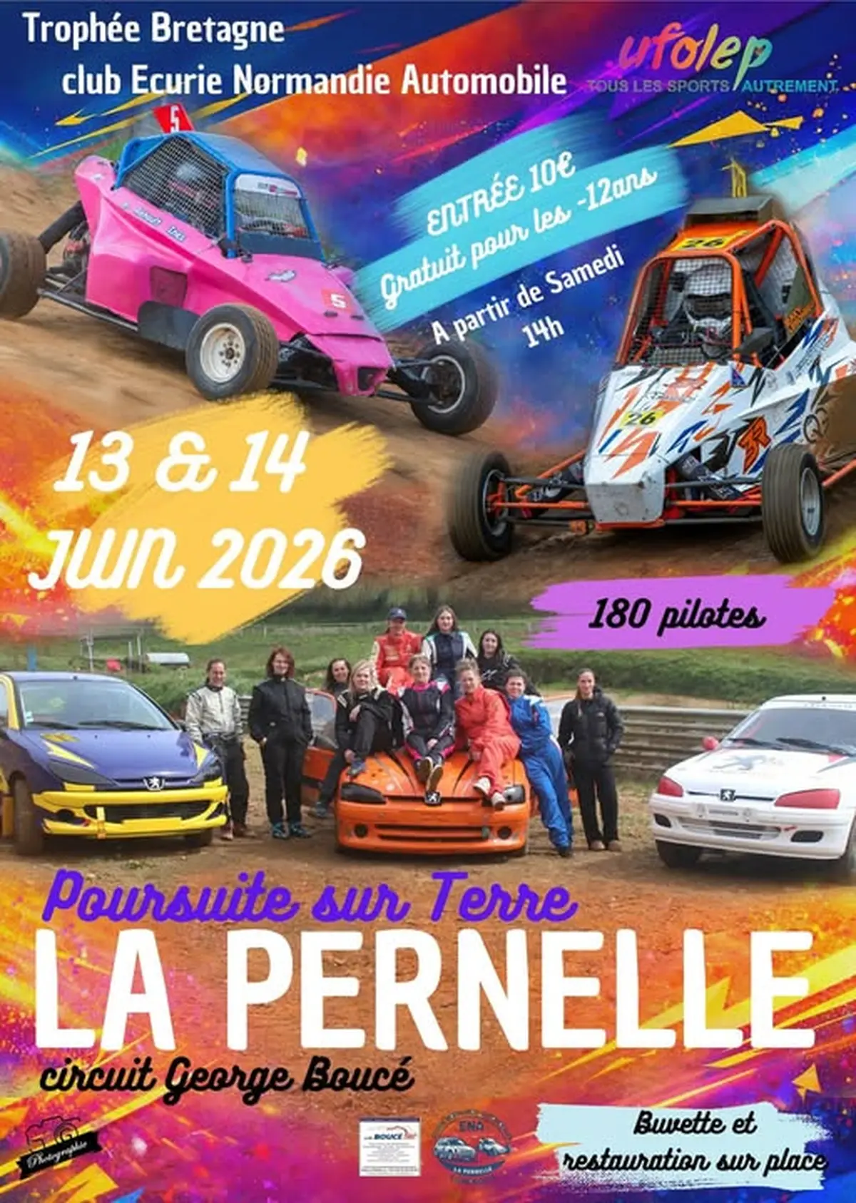 Poursuite sur terre de la Pernelle