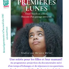 Première lune : Soirée pour les filles et leur maman