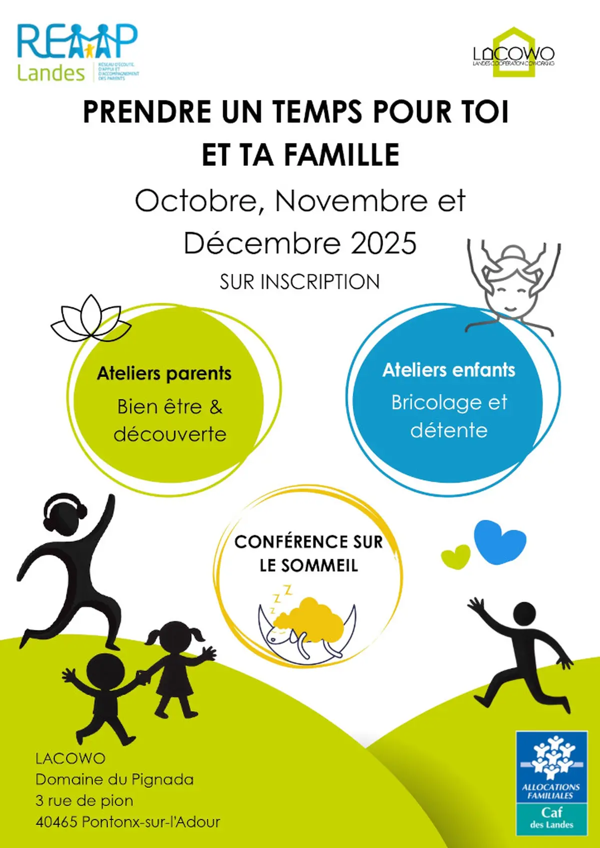 Prendre un temps pour toi et ta famille