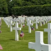 Préparation de la cérémonie de Mémorial Day
