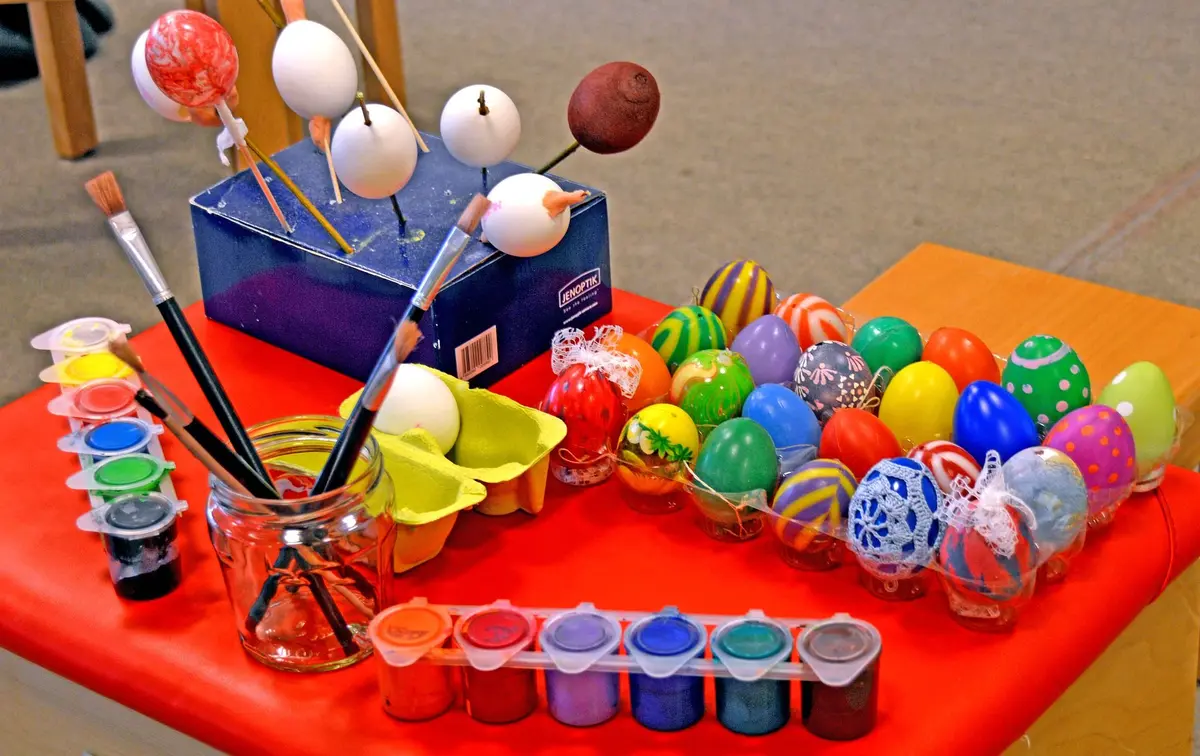 Préparer la décoration pour Pâques !