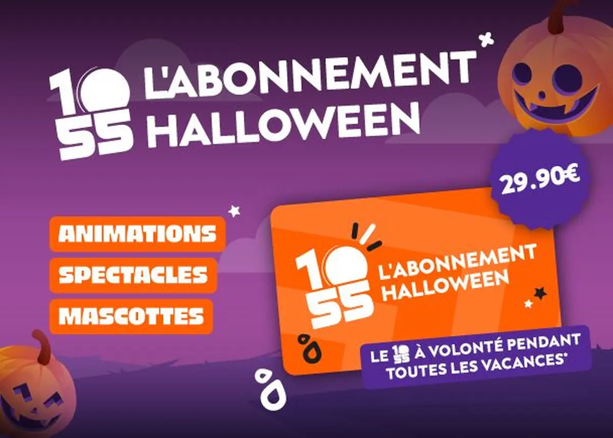 Près de Belfort, ce pass à 29,90 € permet de profiter des loisirs pendant toutes les vacances d'Halloween