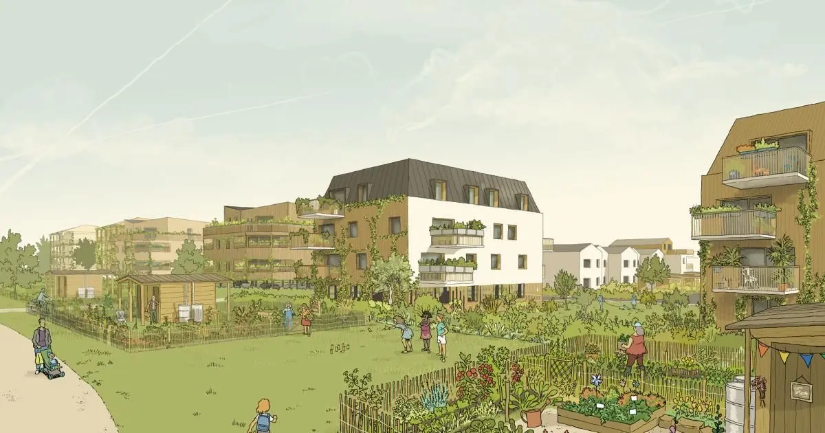 Près de Nantes, ce quartier va encore changer : 200 logements et 275 arbres sont prévus