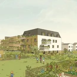 Près de Nantes, ce quartier va encore changer : 200 logements et 275 arbres sont prévus