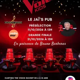 Présélection et finale de The Voice Kids au Jaï's Beach Pub