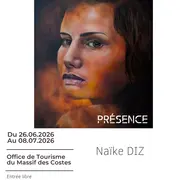 Présence - exposition de peintures de Naïke Diz