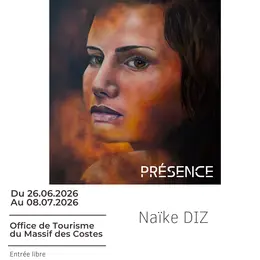 Présence - exposition de peintures de Naïke Diz