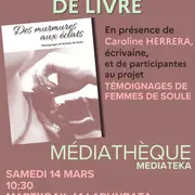 Présentation de livre : Des murmures aux éclats