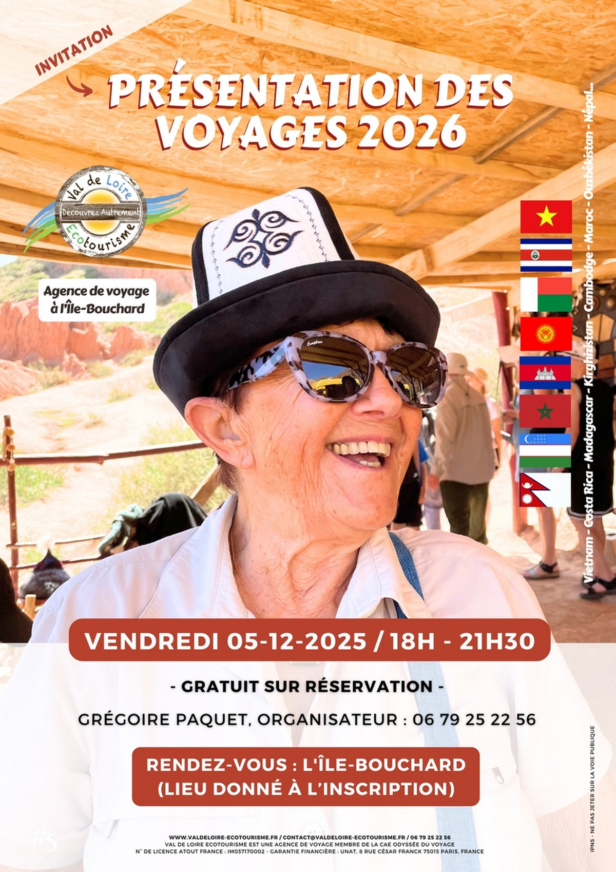 Présentation des voyages 2026