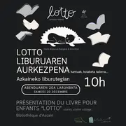 Présentation du livre Lotto, sehaska bidaia