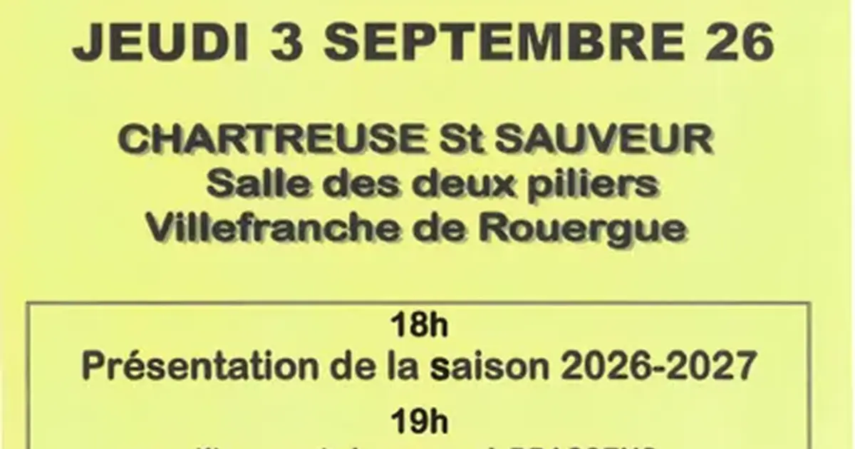 Présentation du programme de l'USP et concert