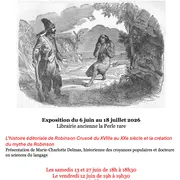 Présentation Robinson : Un phénomène éditorial à la librairie La Perle Rare à Senlis