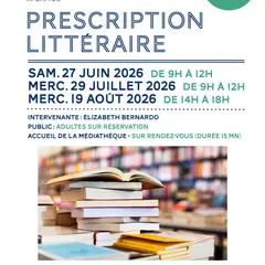 Presscription littéraire à la médiathèque Albert Camus