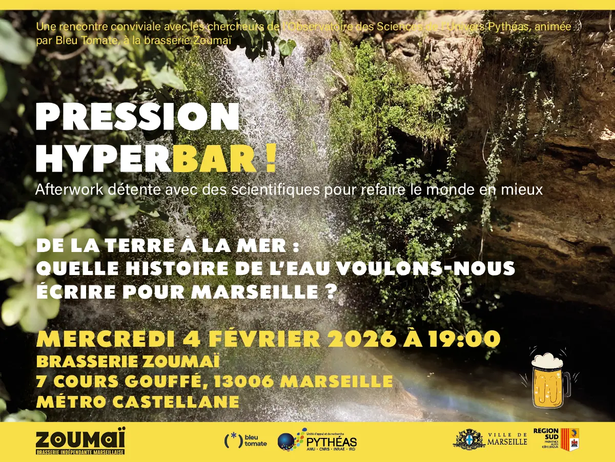 Pression Hyperbar ! De la terre à la mer : quelle histoire de l’eau voulons-nous écrire pour Marseille ?