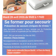 Prévention de Secours Civiques de niveau 1