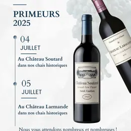 Primeurs 2025 au Château Soutard