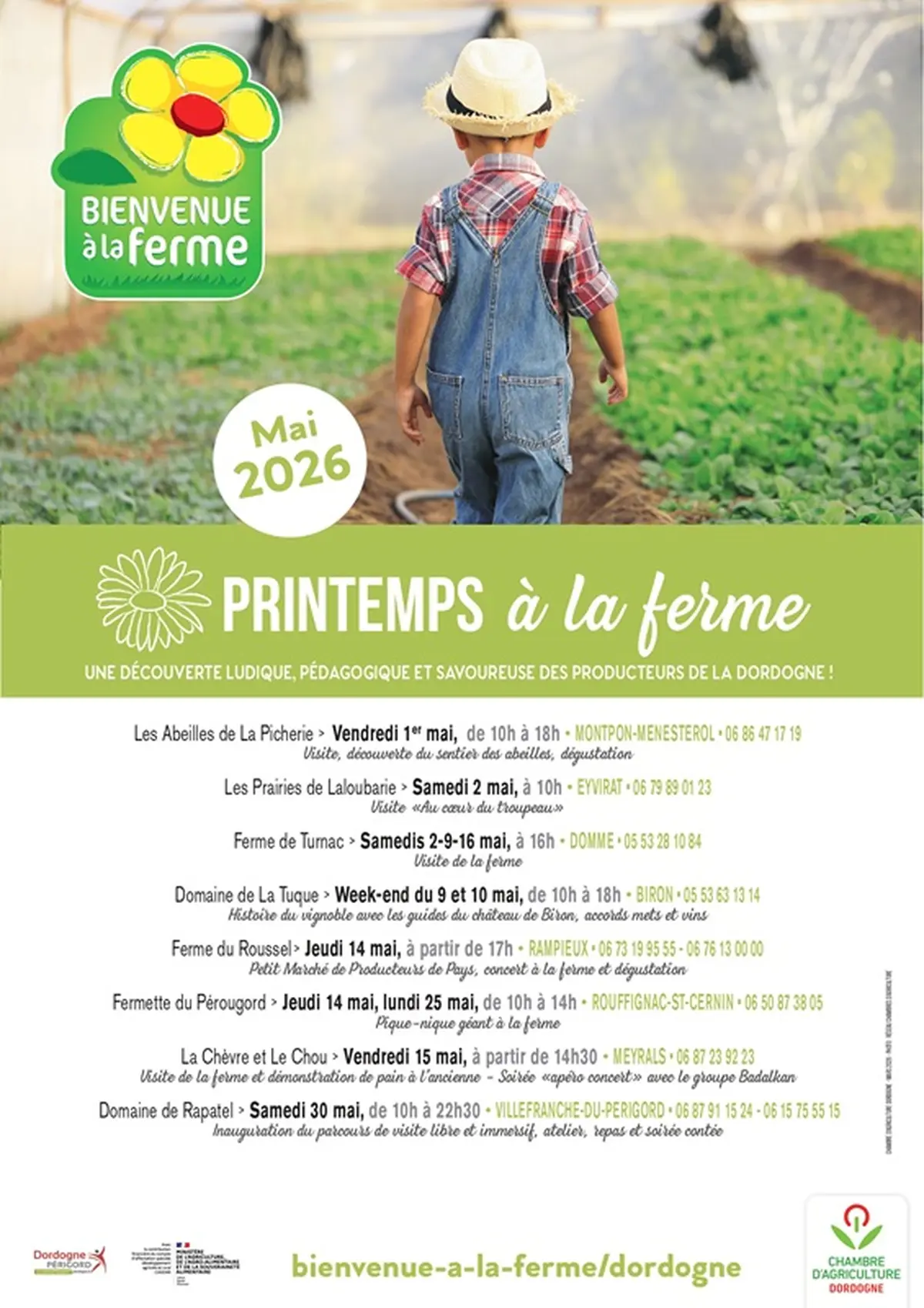 Printemps à la ferme de Turnac