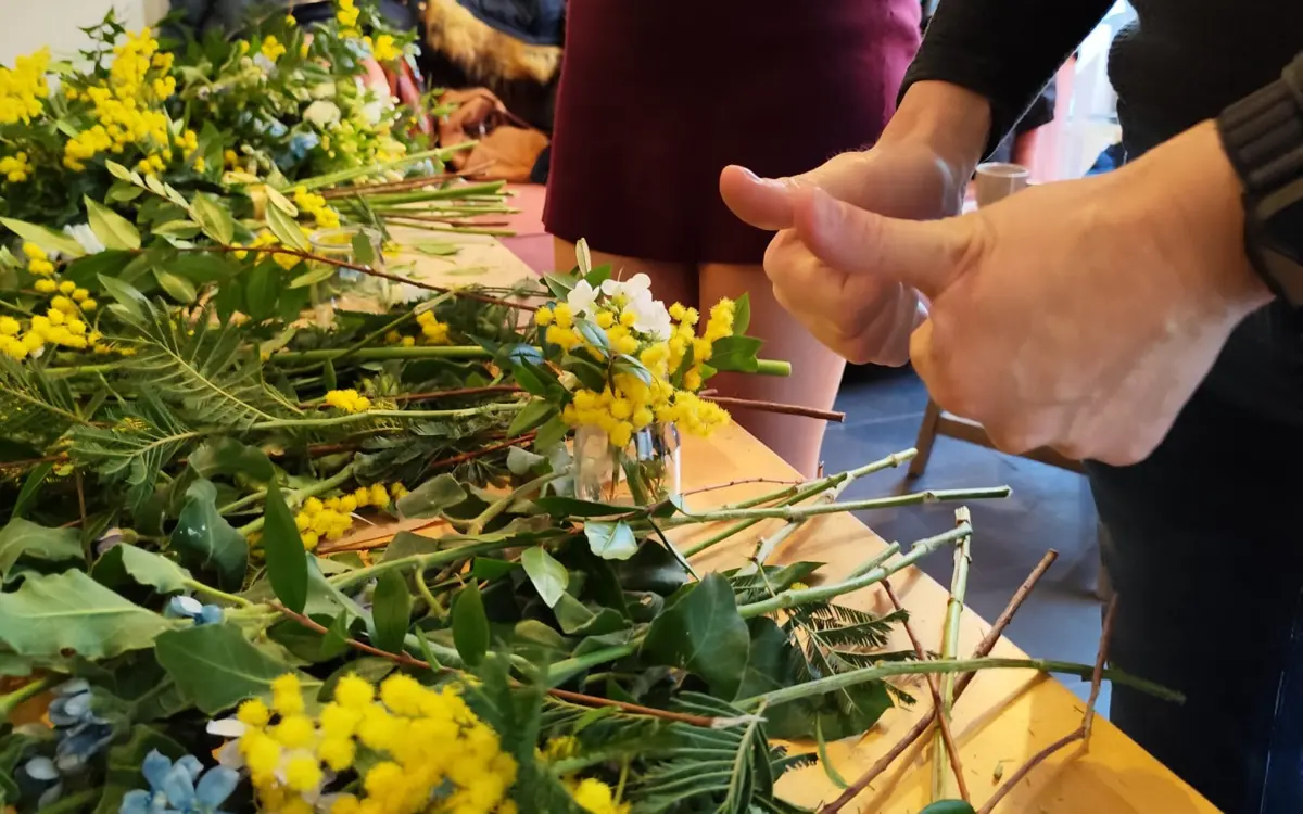 Printemps - Atelier Floral : un bouquet a offrir, un moment a partager
