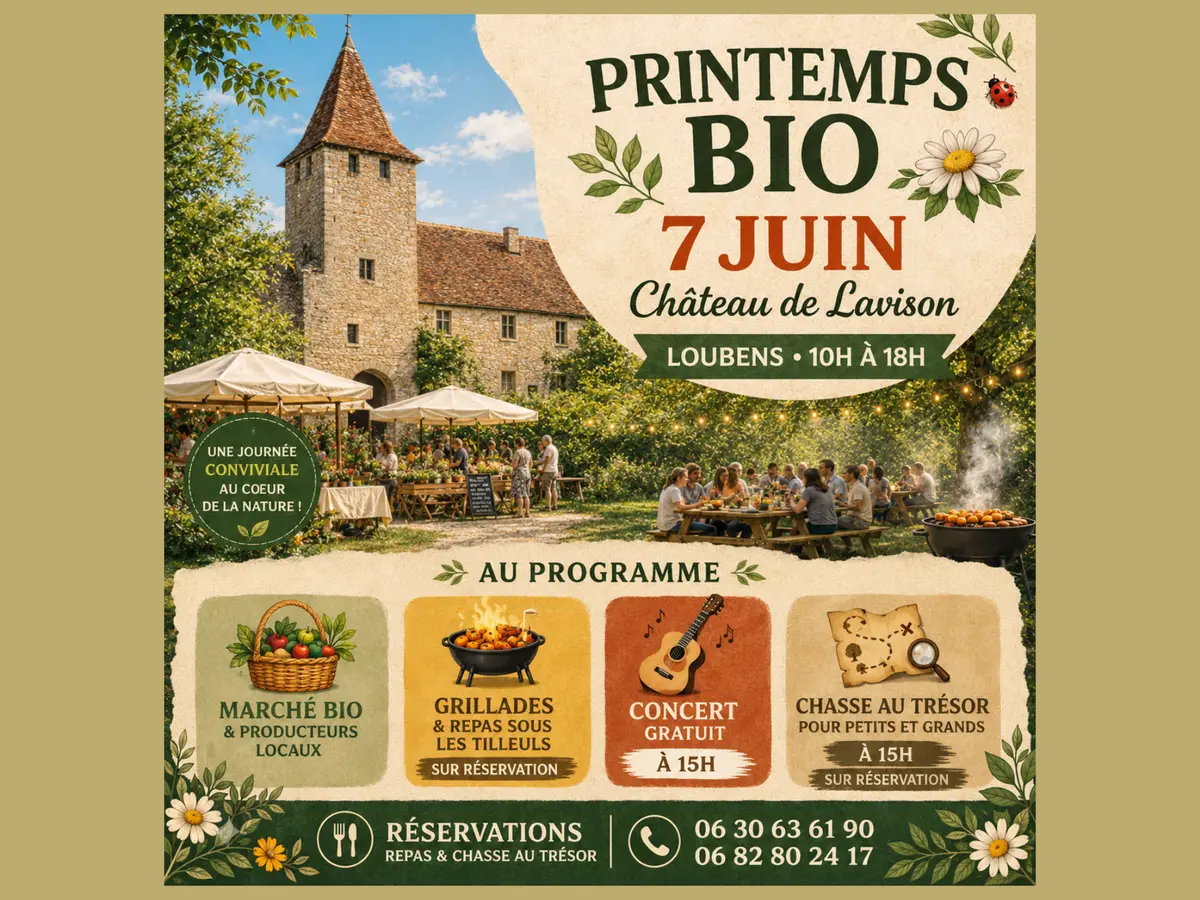 Printemps Bio au Château Lavison