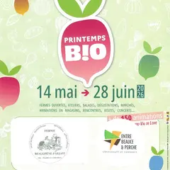 Printemps Bio : Marché Fermier à la Ferme Beauchêne Paillot