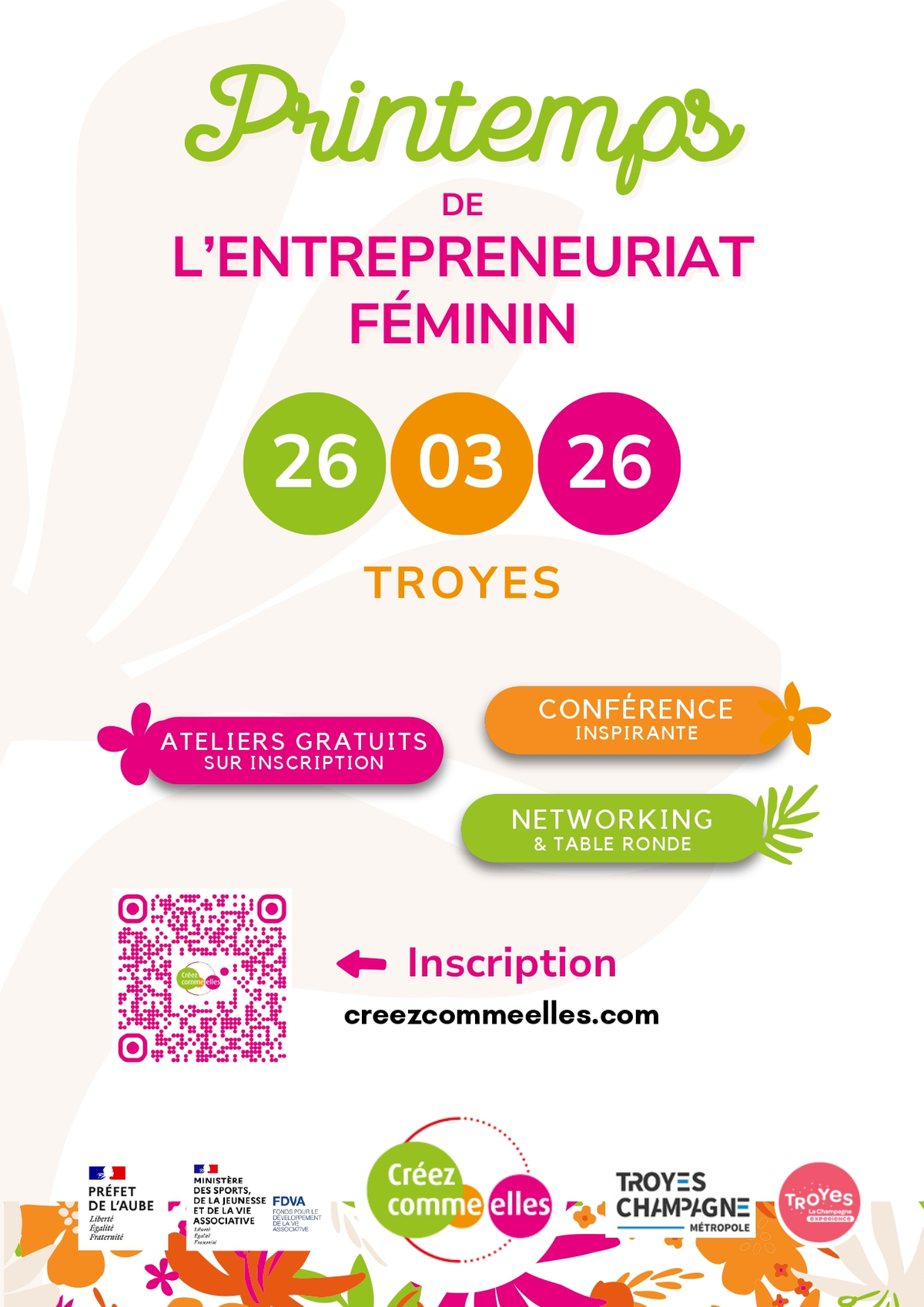 Printemps de l'entrepreneuriat féminin