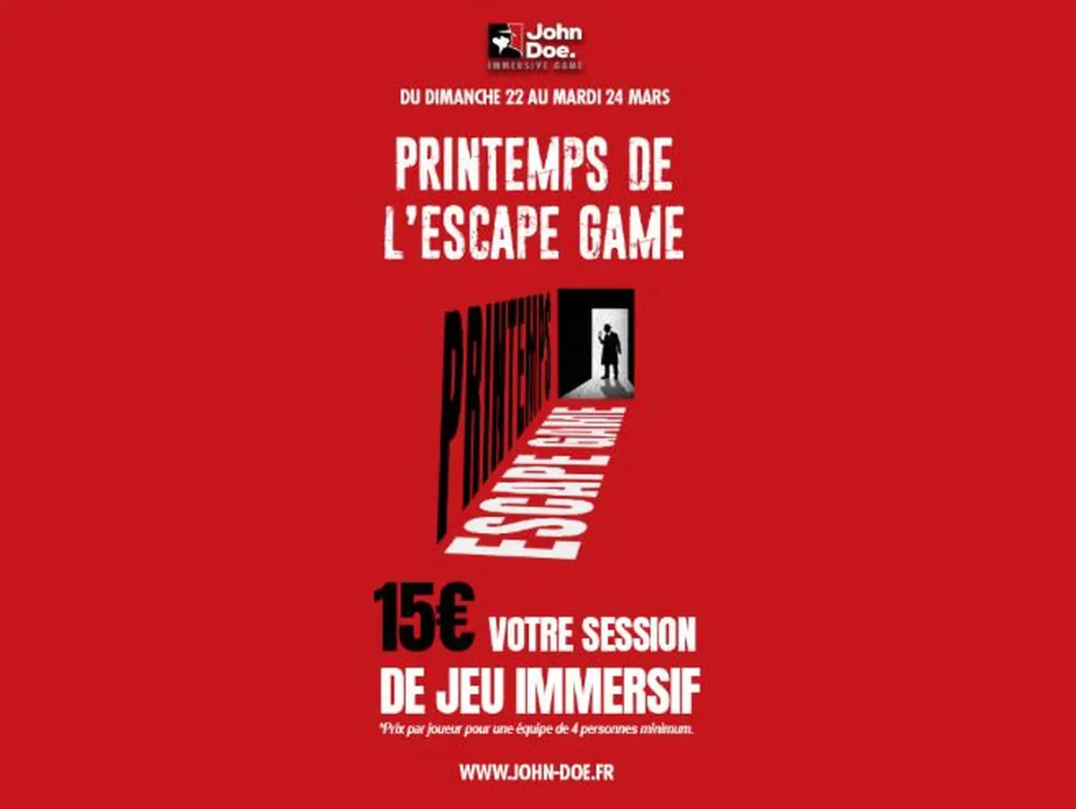 Printemps de l'Escape Game à Strasbourg : tarif découverte exceptionnel