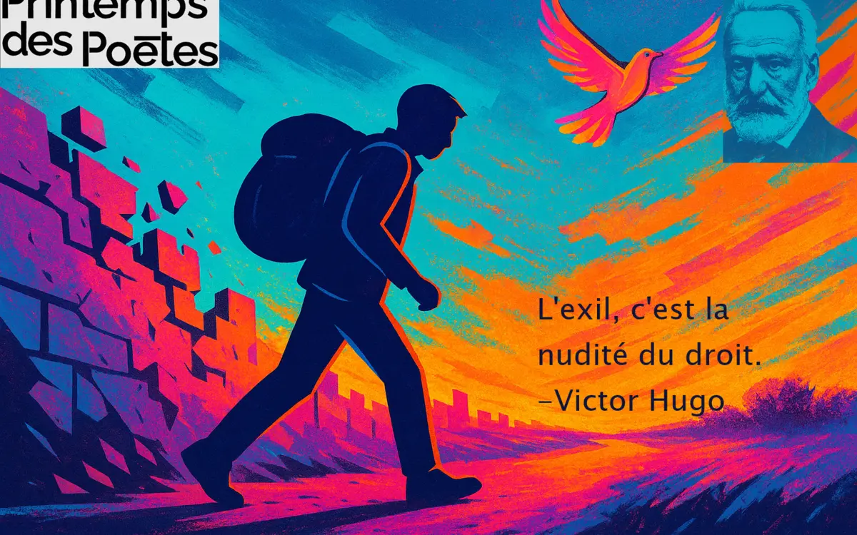 Printemps des poètes 2026: Exil et liberté