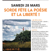 Printemps des poètes à Sorde l'Abbaye