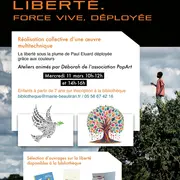 Printemps des poètes : ateliers de création d'une œuvre collective