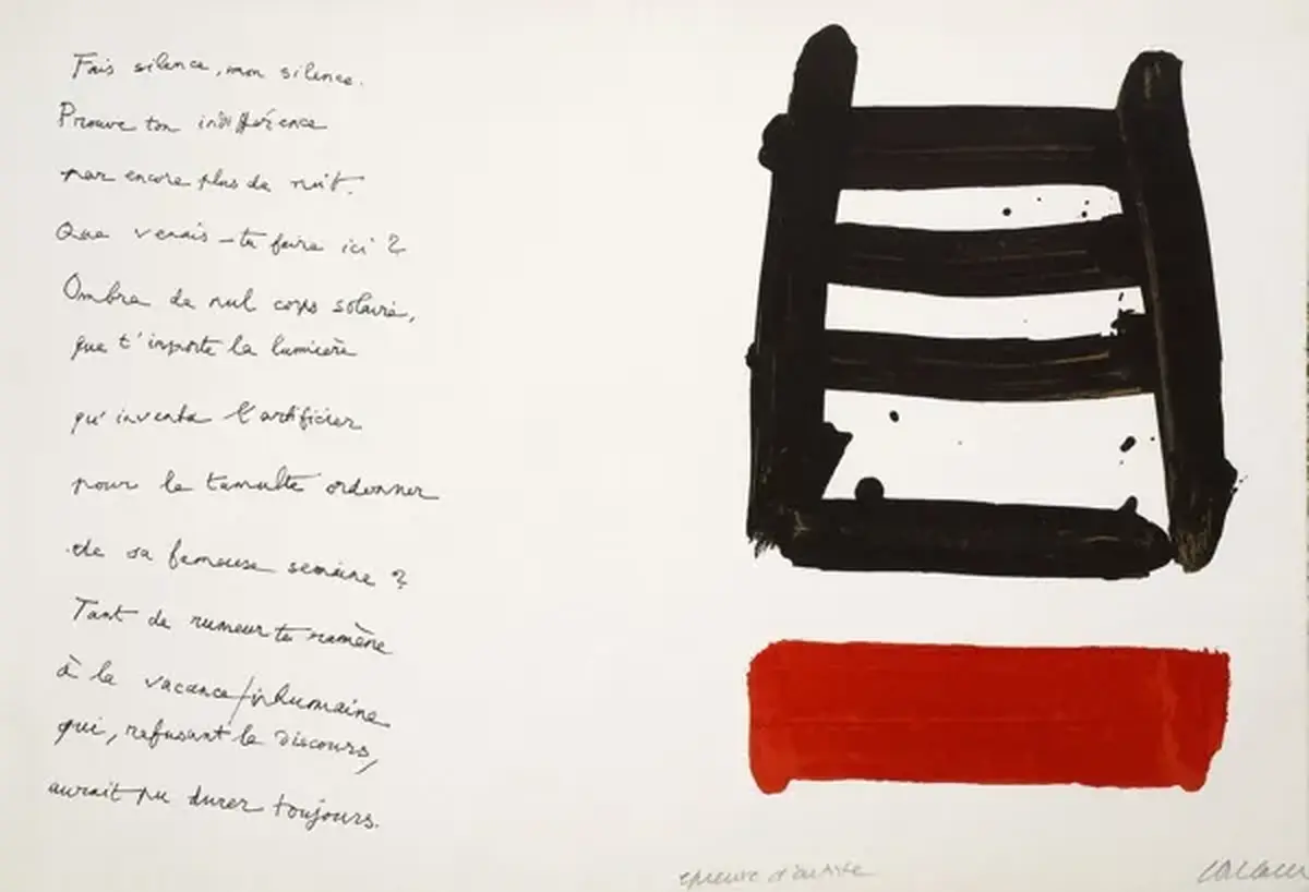 Printemps Des Poètes : Conférence Soulages Et Les Poètes