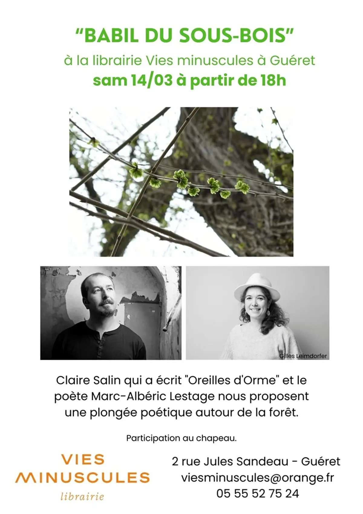 Printemps des Poètes : soirée poétique autour de la forêt